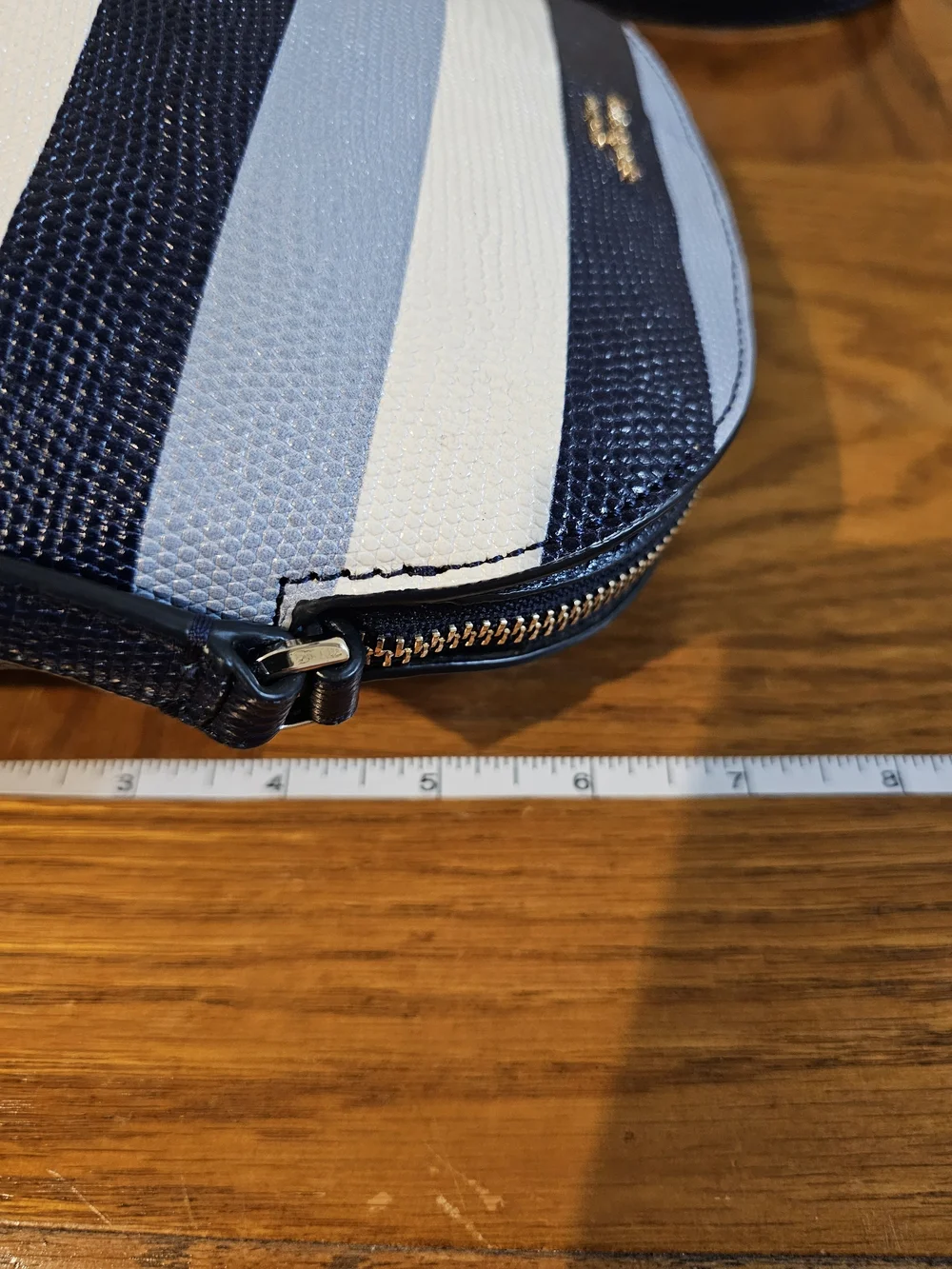 kate spade Navy & White Striped Crossbody Bag